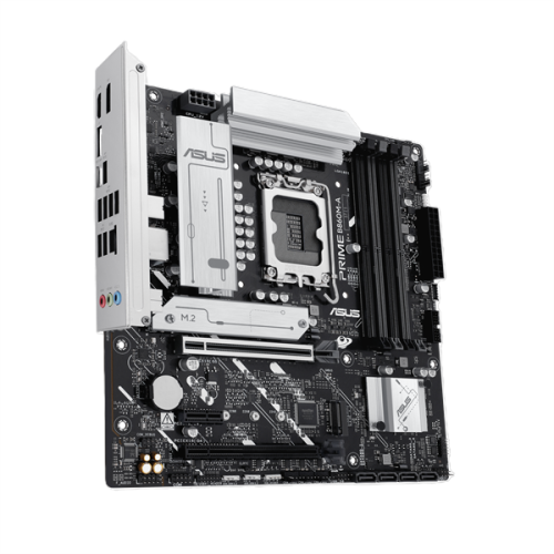 ASUS PRIME B860M-A-CSM, LGA1851, B860, 4*DDR5, 4*SATA, 2*M.2, 2*USB 3.2, 4*USB 2.0, Type-C, 2*PCIx16, 1*PCIx1, 2*DP+HDMI, mATX; 90MB1K00-M0EAYC