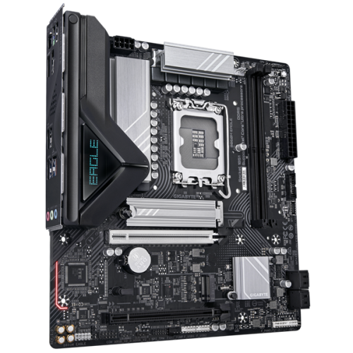 GIGABYTE B860M EAGLE, LGA1851, B860, 2*DDR5, 4*SATA, 2*M.2, 2*USB 3.2, 3*USB 2.0, 2*PCIx16, HDMI+DP, mATX