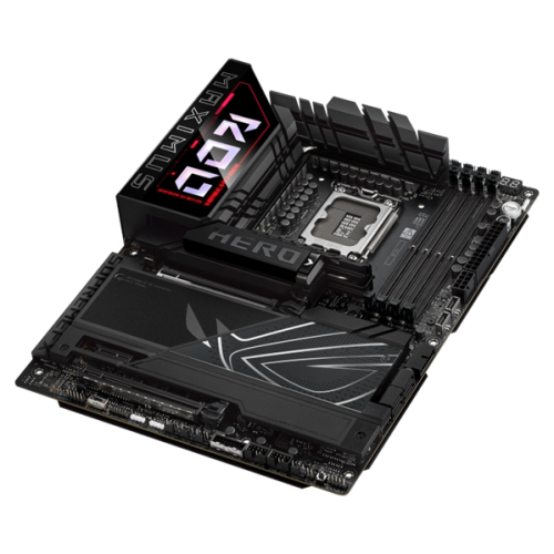 ASUS ROG MAXIMUS Z890 HERO, LGA1851, Z890, 4*DDR5, 4*SATA, 6*M.2, 8*USB 3.2, Type-C, 2*PCIx16, 1*PCIx1,  2*Thunderbolt™ 4, HDM, ATX; 90MB1ID0-M0EAY0