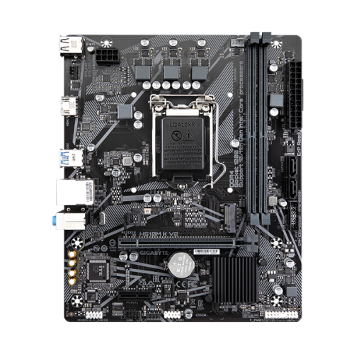 GIGABYTE H510M K V2 2.0, LGA1200, Q470, 2*DDR4, 2*SATA, 1*M.2, 2*USB 3.2, 4*USB 2.0, 1*PCIx16, 1*PCIx1, HDMI, mATX