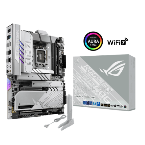 ASUS ROG MAXIMUS Z890 APEX, LGA1851, Z890, 2*DDR5, 4*SATA, 6*M.2, 8*USB 3.2, Type-C, 2*PCIx16, 2*PCIx4,  2*Thunderbolt™ 4, ATX; 90MB1IP0-M0EAY0