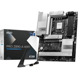 MSI PRO Z890-A WIFI, Z890, LGA1851, 4DDR5, 3PCIEx16,4M.2,4SATA3,2USB 4,1USB3.2 Gen2X2,4USB3.2