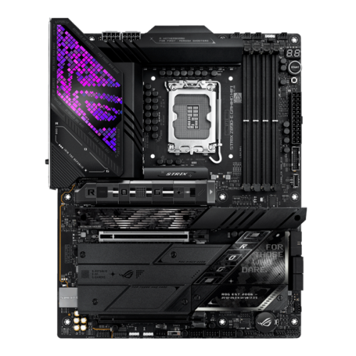 ASUS ROG STRIX Z890-E GAMING WIFI, LGA1851, Z890, 4*DDR5, 4*SATA, 7*M.2, 10*USB 3.2, 2*Type-C, 2*PCIx16, 2*Thunderbolt™ 4, HDMI+DP, ATX; 90MB1IM0-M0EAY0