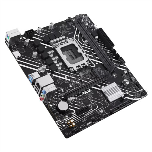 ASUS PRIME H610M-K D4 ARGB, LGA1700, H610, 2*DDR4, 4*SATA, 1*M.2, 2*USB 3.2, 4*USB 2.0, 1*PCIx16, 1*PCIx1, HDMI, mATX; 90MB1HN0-M0EAY0
