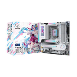 MAXSUN MS-iCraft 860M CROSS Pro, B860, LGA1851, 4*DDR5, 4*SATA3, 2*M.2, USB 3.2, USB 2.0, Type-C, 1*PCIEx16, 1*PCIex4, HDMI+DP, mATX