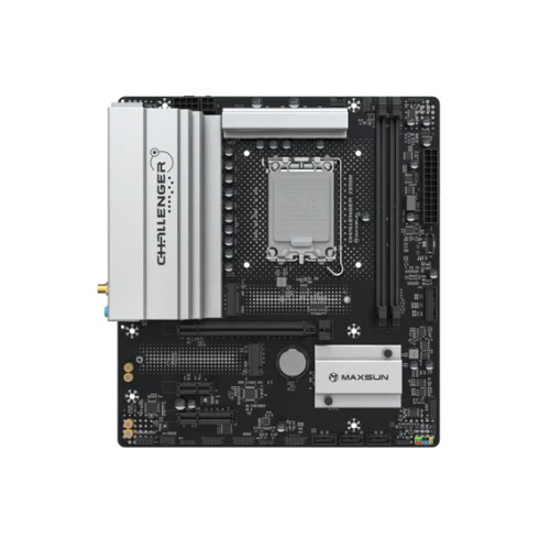 MAXSUN MS-Challenger Z890M WIFI, LGA1851, Z890, 2*DDR5, 3*SATA3, 2*M.2, USB 3.2, USB 2.0, Type-C, 1*PCIEx16, 1*PCIex4, 1*PCIex1, HDMI+DP, mATX