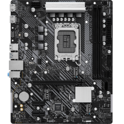 ASROCK B760M-H2/M.2 LGA1700, B760, 2*DDR5, 4*SATA, 2*M.2, 4*USB 3.2, 2*USB 2.0, 1*PCIx16, 2*PCIx1, 1*M.2 (Key E), 2*HDMI, mATX