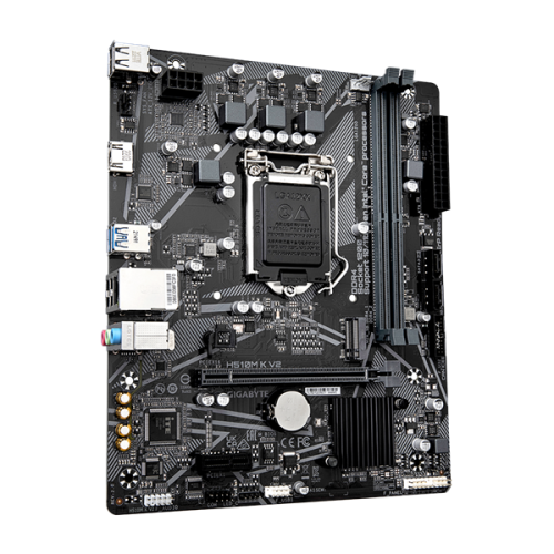 GIGABYTE H510M K V2 2.0, LGA1200, Q470, 2*DDR4, 2*SATA, 1*M.2, 2*USB 3.2, 4*USB 2.0, 1*PCIx16, 1*PCIx1, HDMI, mATX