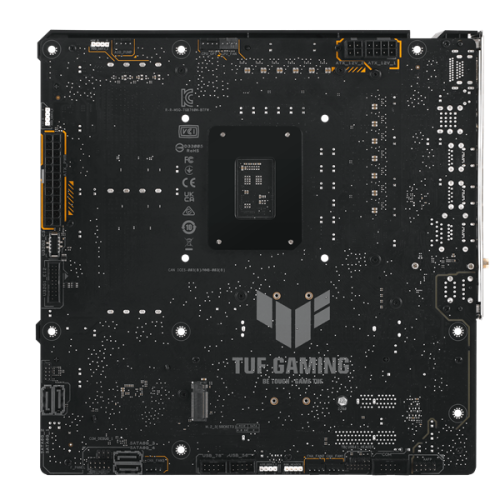 ASUS TUF GAMING B760M-BTF WIFI, LGA1700, B760, 4*DDR5, 4*SATA, 3*M.2, 5*USB 3.2, 4*USB 2.0, Type-C, 2*PCIx16, 1*PCIx1, DP+HDMI, mATX; 90MB1G50-M0EAY0