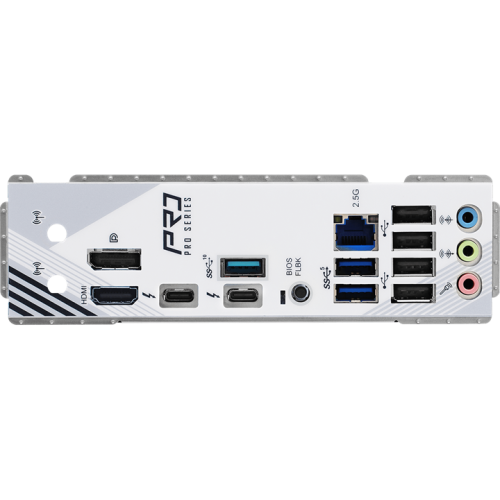 ASROCK Z890 PRO RS, LGA1851, Z890, 4*DDR5, 4*SATA, 4*M.2, 3*USB 3.2, 4*USB 2.0, 2*Type-C, 1*PCIx16, 2*PCIx4, 1*M.2 (Key E), HDMI+DP, ATX