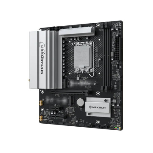 MAXSUN MS-Challenger Z890M WIFI, LGA1851, Z890, 2*DDR5, 3*SATA3, 2*M.2, USB 3.2, USB 2.0, Type-C, 1*PCIEx16, 1*PCIex4, 1*PCIex1, HDMI+DP, mATX