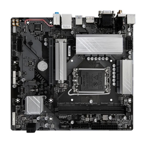 GIGABYTE B760M GAMING, LGA1700, B760, 2*DDR5, 4*SATA, 2*M.2, 3*USB 3.2, 2*USB 2.0, Type C, 1*PCIx16, 1*PCIx1, D-Sub+HDMI+DP, mATX