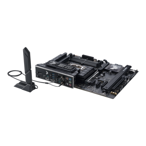 ASUS TUF GAMING Z890-PLUS WIFI, LGA1851, Z890, 4*DDR5, 4*SATA, 4*M.2, 6*USB 3.2, Type-C, 2*PCIx16, 1*PCIx4, 2*PCIx1,  Thunderbolt™ 4, HDMI+DP, ATX; 90MB1IQ0-M0EAY0