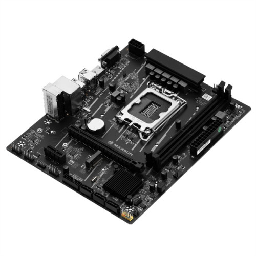 MAXSUN MS-Challenger H610M-D, LGA1700, H610, 2*DDR4, 3*SATA3, M.2, 2*USB 3.2, 4*USB 2.0, 1*PCIEx16, 1*PCIEx1, VGA+HDMI,  mATX