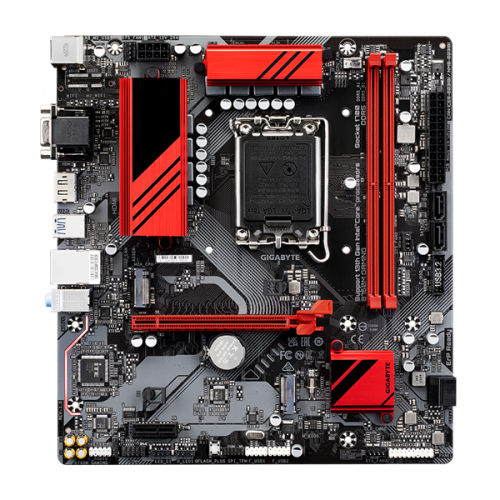 GIGABYTE B760M GAMING, LGA1700, B760, 2*DDR5, 4*SATA, 2*M.2, 3*USB 3.2, 2*USB 2.0, 1*PCIx16, `*PCIx1, D-Sub+HDMI+DP, mATX