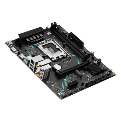 MAXSUN MS-H610M 666 WIFI6, LGA1700, H610, 2*DDR4, 3*SATA3, M.2, USB 3.2, USB 2.0, 1*PCIEx16, 1*PCIEx1, VGA+HDMI, mATX