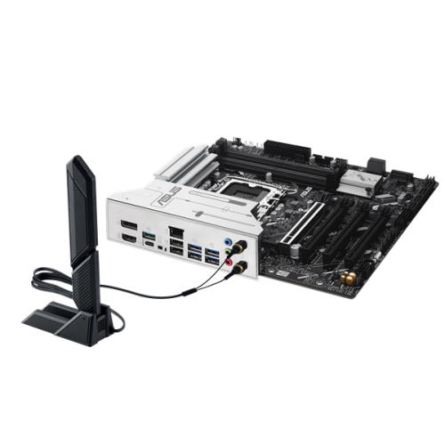 ASUS PRIME Z890M-PLUS WIFI, LGA1851, Z890, 4*DDR5, 6*SATA, 3*M.2, 5*USB 3.2, 4*USB 2.0, Type-C, 3*PCIx16, HDMI+DP, mATX; 90MB1J80-M0EAY0