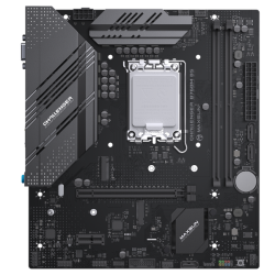 MAXSUN MS-Challenger B760M D5, LGA1700, B760, 2*DDR5, 3*SATA3, 3*M.2, 2*USB 3.2, 6*USB 2.0, 1*PCIEx16, 1*PCIEx1, VGA+HDMI, mATX