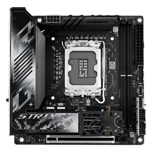 ASUS ROG STRIX Z890-I GAMING WIFI, LGA1851, Z890, 2*DDR5, 2*SATA, 2*M.2, 4*USB 3.2, 2*USB 2.0, Type-C, 1*PCIx16, HDMI, mITX; 90MB1IC0-M0EAY1