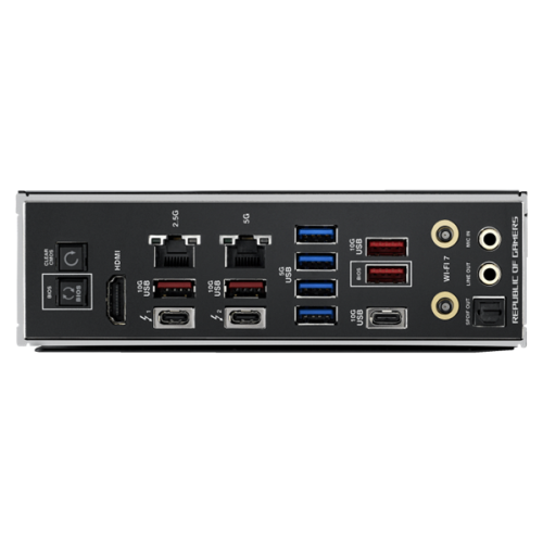 ASUS ROG MAXIMUS Z890 HERO, LGA1851, Z890, 4*DDR5, 4*SATA, 6*M.2, 8*USB 3.2, Type-C, 2*PCIx16, 1*PCIx1,  2*Thunderbolt™ 4, HDM, ATX; 90MB1ID0-M0EAY0