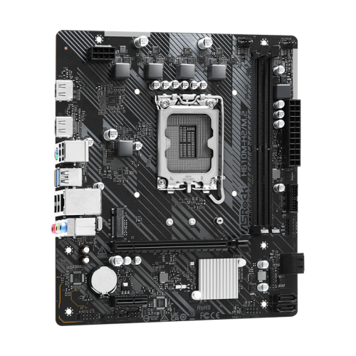 ASROCK H610M-H2/M.2, LGA1700, H610, 2*DDR4, 4*SATA, 1*M.2, 2*USB 3.2, 4*USB 2.0, 1*PCIx16, 1*PCIx1, 2*HDMI, mATX