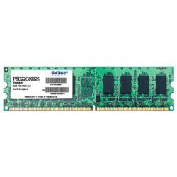 Patriot SL DDR2 DIMM 2GB 800MHz CL6 1*2GB 6-6-6-18 1.8V
