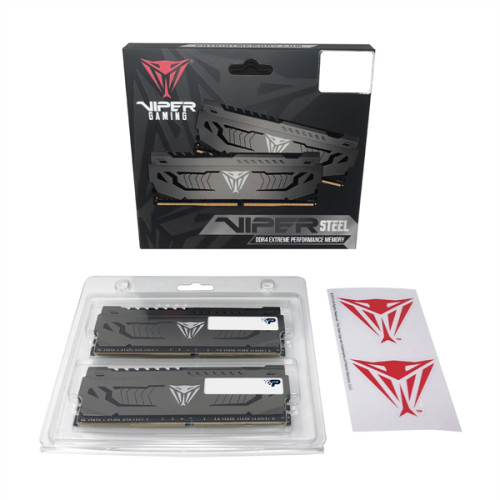 Patriot Viper STEEL DDR4 DIMM 64GB 3200MHz KIT 2*32GB CL16 16-18-18-36 1.35V