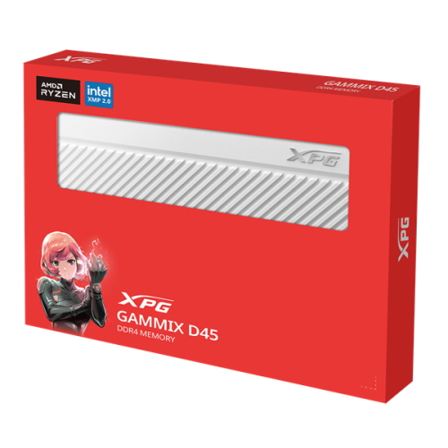 ADATA DDR4 DIMM 32GB 3600MHz 2*16GB 18-22-22 WHITE DUAL COLOR BOX