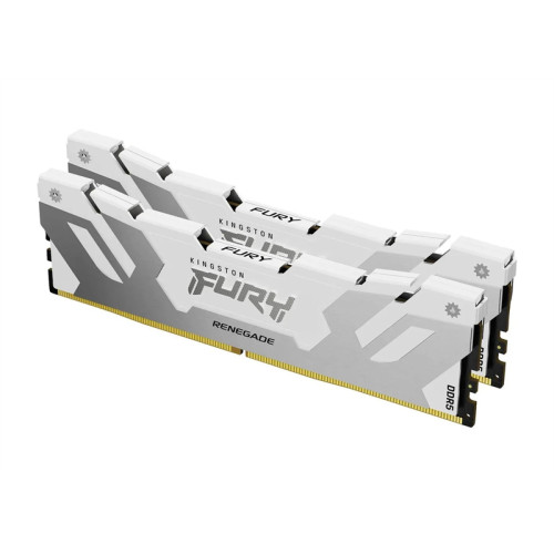 Kingston 32GB 6400MT/s DDR5 CL32 DIMM FURY Renegade White XMP