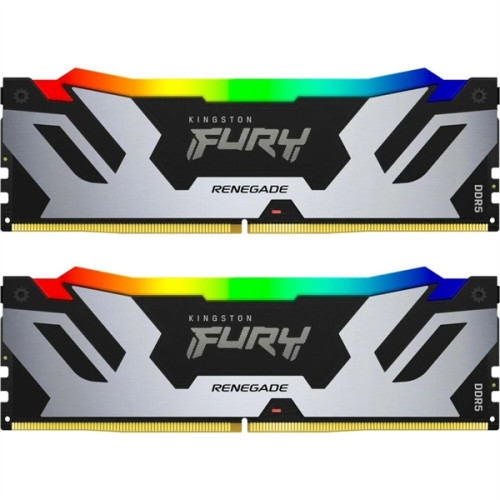 Kingston 32GB 6400MT/s DDR5 CL32 DIMM (Kit of 2) FURY Renegade RGB XMP