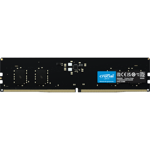 Crucial by Micron 8GB DDR5-5600 UDIMM (CT8G56C46U5) CL46 1.1V 1 Year Warrаnty