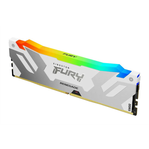 Kingston 16GB 7600MT/s DDR5 CL38 DIMM FURY Renegade RGB White XMP