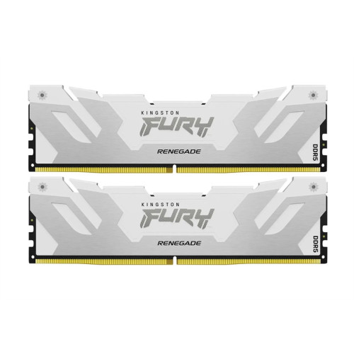 Kingston 32GB 8000MT/s DDR5 CL38 DIMM (Kit of 2) FURY Renegade White XMP