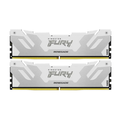 Kingston 32GB 6400MT/s DDR5 CL32 DIMM FURY Renegade White XMP