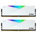 ADATA DDR5 DIMM 64GB 6000MHz 2*32GB 30-40-40 WHITE DUAL COLOR BOX RGB