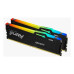 Kingston 32GB 5600MT/s DDR5 CL40 DIMM kit (2x16GB) FURY Beast RGB XMP