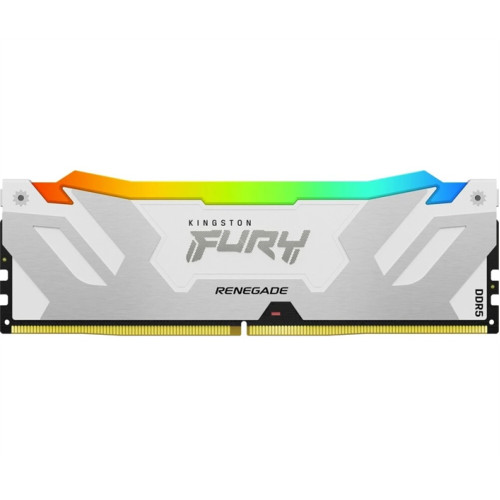 Kingston 16GB 8000MT/s DDR5 CL38 DIMM FURY Renegade RGB White XMP