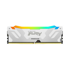 Kingston 16GB 6400MT/s DDR5 CL32 DIMM FURY Renegade RGB White XMP
