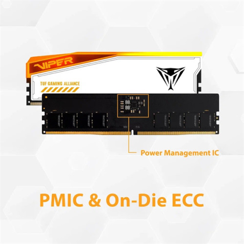 Patriot Viper ELITE 5 RGB DDR5 DIMM 48GB 6600MHz KIT TUF GAMING 2*24GB CL34 34-40-40-84 1.4V