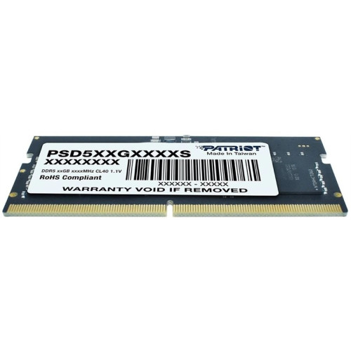 Patriot SL DDR5 SO-DIMM 32GB 4800MHz 1*32GB 40-40-40-77 1.1V