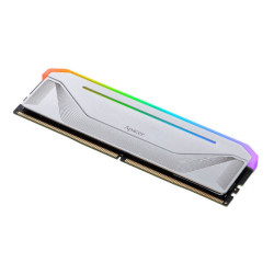 Apacer  DDR5  16GB  5200MHz DIMM NOX RGB White Gaming Memory (PC5-41600) CL40 1.25V (Retail) 2048*8  Heat Sink (Retail) 3 years (AH5U16G52C522NWAA-1)