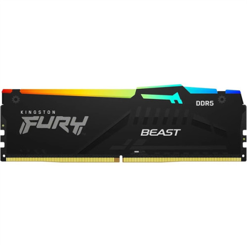 Kingston 32GB 6000MT/s DDR5 CL30 DIMM FURY Beast RGB XMP