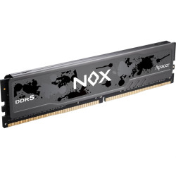 Apacer  DDR5  32GB  5200MHz DIMM NOX Black Gaming Memory (PC5-41600) CL40 1.25V (Retail) 2048*8  Heat Sink (Retail) 3 years (AH5U32G52C522MBAA-1)