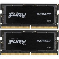 Kingston DDR5 32GB 6000MT/s CL38 1,35V SODIMM kit (2x16GB) FURY Impact PnP