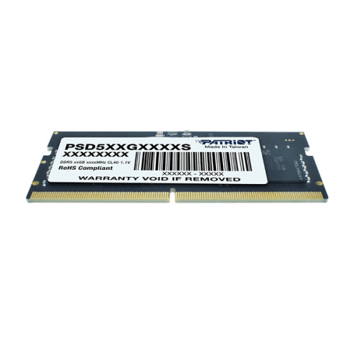 Patriot SL DDR5 16GB 5200MHz SO-DIMM SINGLE 1*16GB CL42 42-42-42-84 1.1V