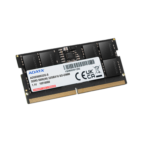 ADATA DDR5 SO-DIMM 32GB 5600MHz 1*32GB 46-45-45 SINGLE TRAY