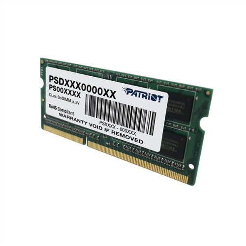 Patriot SL DDR3 4GB 1600MHz SO-DIMM SINGLE 1*4GB CL11 11-11-11 1.35V