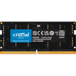 Crucial by Micron 32GB DDR5-5600 SODIMM (CT32G56C46S5) CL46 1.1V 1 Year Warrаnty