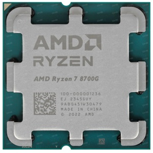 CPU AMD Ryzen 7 8700G, 8/16, 4.2-5.1GHz, 16MB, AM5, Radeon, 65W, OEM, 1 year