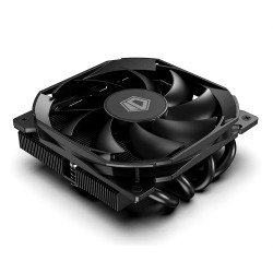 ID-COOLING IS-37-XT BLACK LGA1700/1200/115X/AM5/AM4 низкопрофильный высота 37mm (24шт/кор, TDP 95W, PWM, 3 тепл.трубки прямого контакта, FAN 92mm, черный) BOX